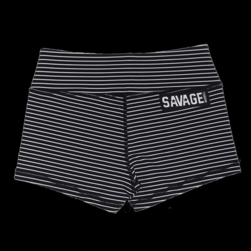 Savage Barbell Jailhouse Booty Shorts
